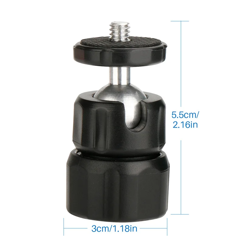 Ulanzi Mini 1/4 &quotштатив с шаровой головкой 360 градусов поворотные шариковые головки