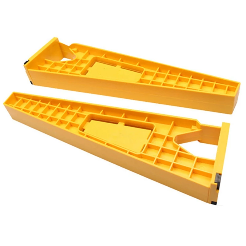 

2Pcs Drawer Rail Mounting Fixture Auxiliary Positioning Frame Drawer Sliding Fixture Installation Cabinet Hardware Woodworking T