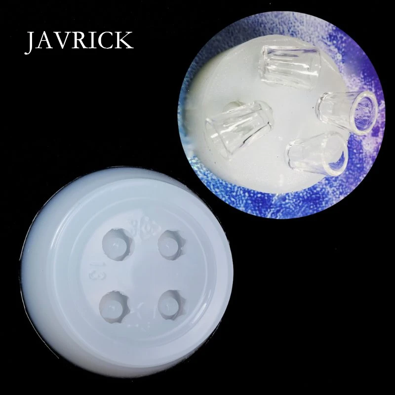

Mini Water Cup Bottle Pendant UV Resin Casting Mold Silicone Mold Craft Tool DIY Accessories Jewelry Making Tools