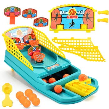 

Mini Desktop Basketball Game Tabletop Shooting Toy Interactive Family Party Games Educational Toys For Kids And Adults