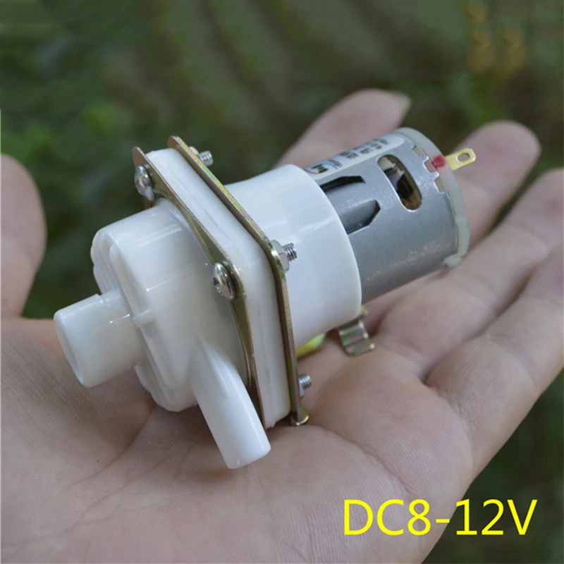 DC 12v High Output Mini Water Pump Powerful Magnet Impeller Circulation Pump 