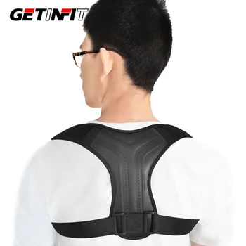 

Getinfit Posture Corrector Back Support Frame Adjustable Posture Support Frame Relieve Back Shoulder Back Pain