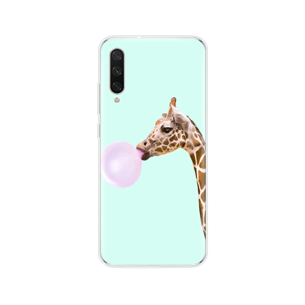 Силиконовый чехол для телефона, чехол для Xiaomi mi A3, чехол с полной защитой, мягкая задняя крышка из ТПУ для Xio mi A3, бампер, прозрачный чехол с рисунком - Цвет: 61892