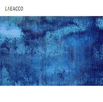 

Laeacco Blue Gradient Solid Color Wall Grunge Portrait Photography Backgrounds Customize Photographic Backdrops For Photo Studio