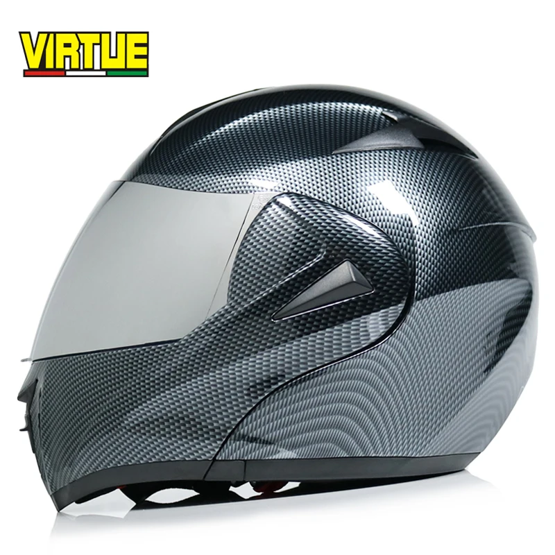 

Flip up Motorcycle Helmet With Dual Lens Glass And Sun Visor Helmets Man Woman capacete casco DOT