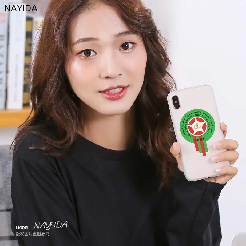 Модный мягкий чехол для Xiaomi Redmi 9A 8A 7A 6A Note 9 8 7 6 5 Pro 8T 9S футбола Марокко|Бамперы| |