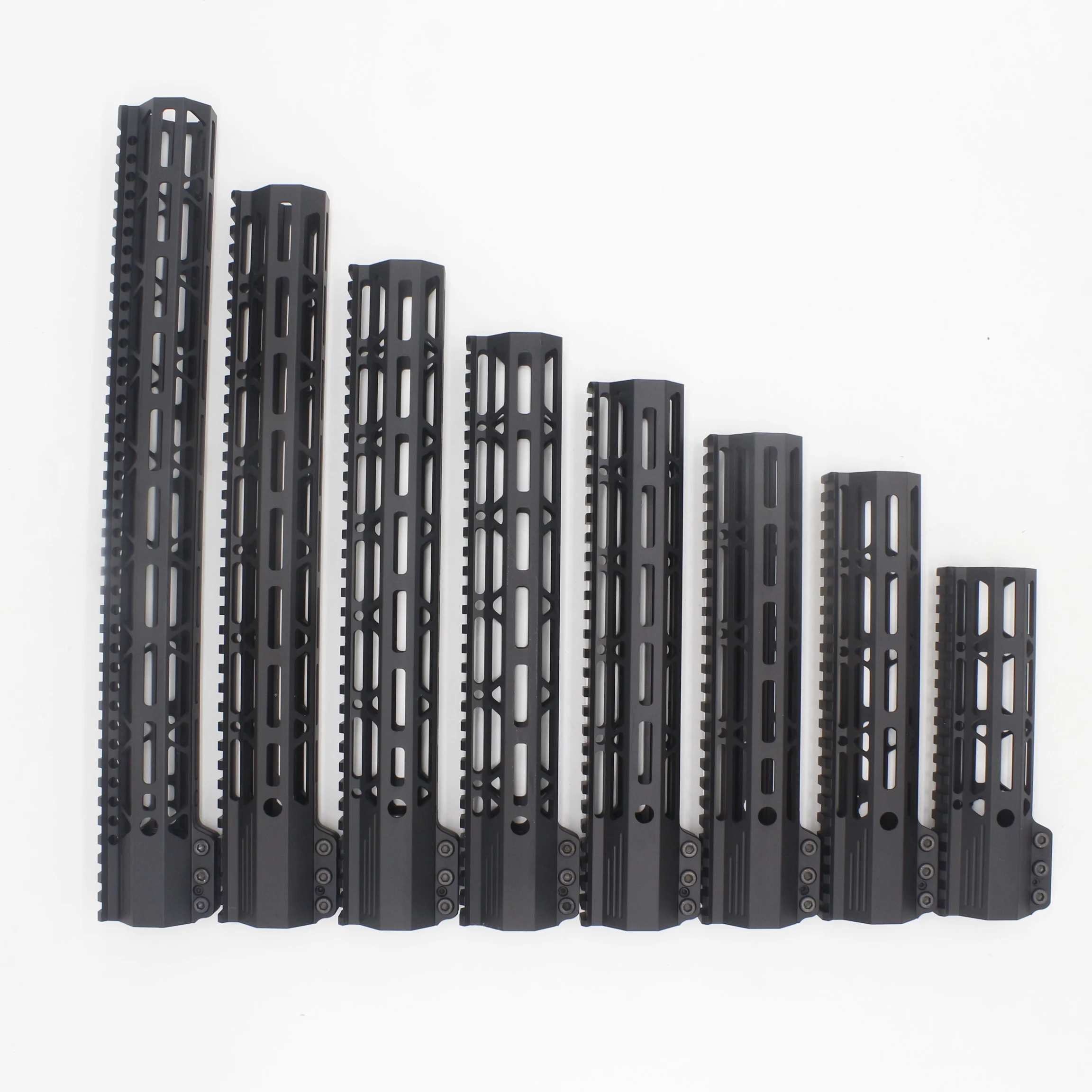 7 ''_ 17'' дюймовый черный M lok Handguard рельсовый зажим стиль Пикатинни бесплатно