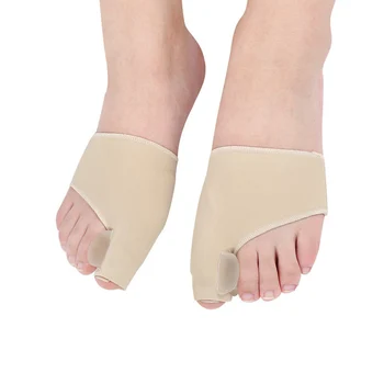 

1 Pair Bunion Corrector Toe Straightener Bunion Splint Support Protectors Sleeve With Built-In Pad Feet Care Adjuster
