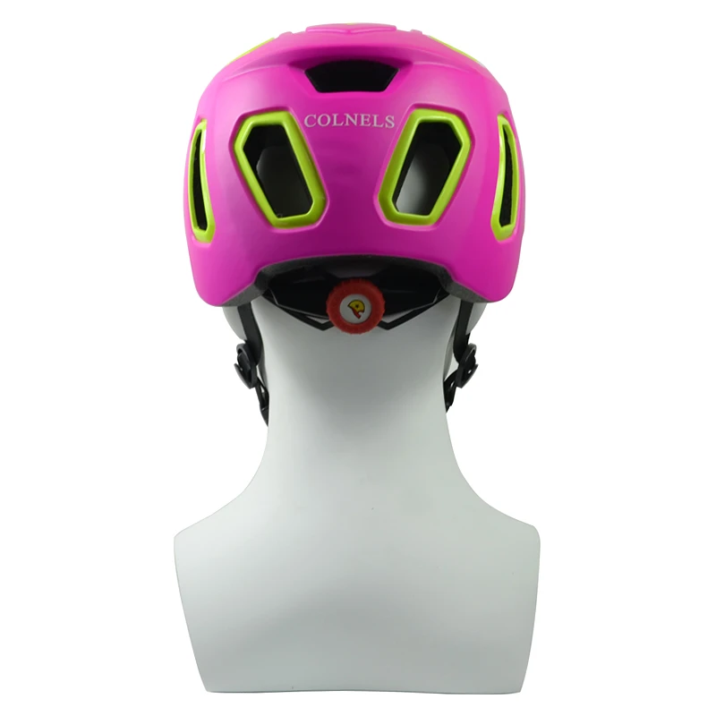 Велосипедные шлемы безопасный регулируемый велосипедный шлем EPS Защита Велоспорт MTB горный велосипед шлемы дорожный Сверхлегкий 54-62 см оранжевый