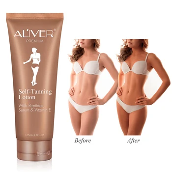 

Self Tanner Mitt for Bronzer Face Body Solarium Cream for Day Tanning Sun Block Makeup Foundation Tanner Lotion