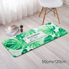 Гавайский тропический экзотический декор из растений коврик для ванной нескользящий дверной коврик пол вход передней двери коврик MYDING