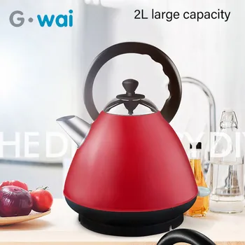 

2L 304 Stainless Steel Electric Kettle Insulation Water Kettle Household Auto Power Off Fast Boiling Coffee Teapot Home Office