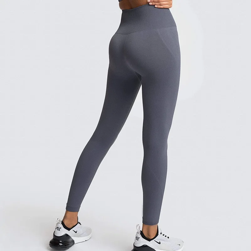 Workout Clothes For Women 7 Colors Seamless Yoga Set Sportwear Gym Set Long Sleeve Crop Top High Waist Sport Leggings Academic