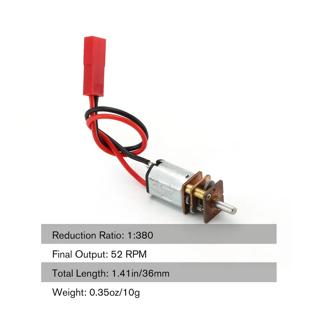 RC4WD Z-E0051 Replacement Motor Gearbox for RC4WD 1/10 Mini Warn 9.5cti Winch Z-S1571 RC Part& Accessory