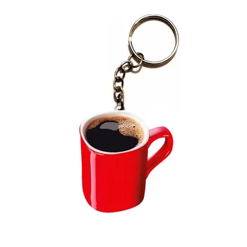 

Friends TV Show Monica's Red Cup Photo Frame Acrylic Keychain Car Pendants High Quality Enamel Best Friend Key Chain Accessories