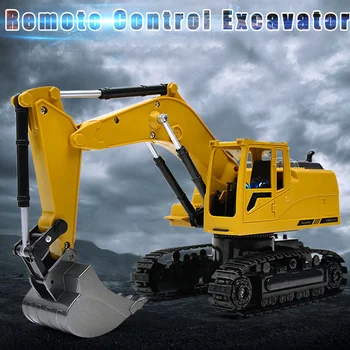 

Electric Toy RC Remote Control Excavator Construction Digger Engineering Vehicles for Kids S7JN