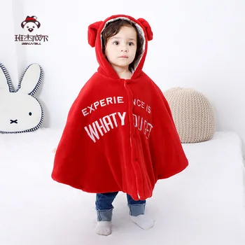 

Baby Girl Cloak Coat Cotton Fall Winter Child Clothes Korean Fashion Lace Hooded Poncho Cape Toddler Kid Outerwear Jacket 6M-3T