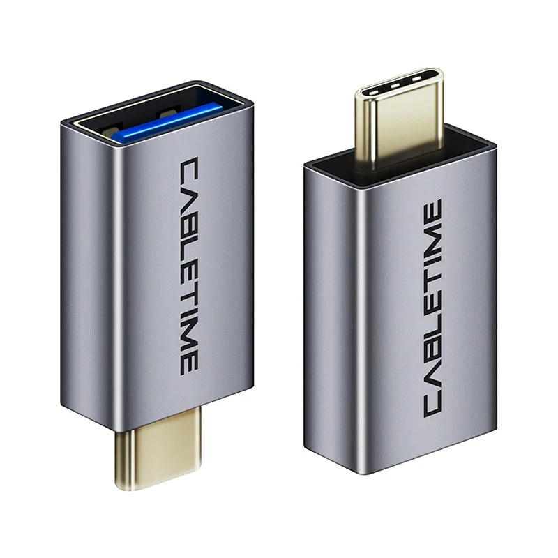 Кабель type C OTG 60 Вт type-C до USB3.0 Женский адаптер зарядка и синхронизация конвертер для huawei mate 30/20 P30/20 планшетов C011 - Color: silver