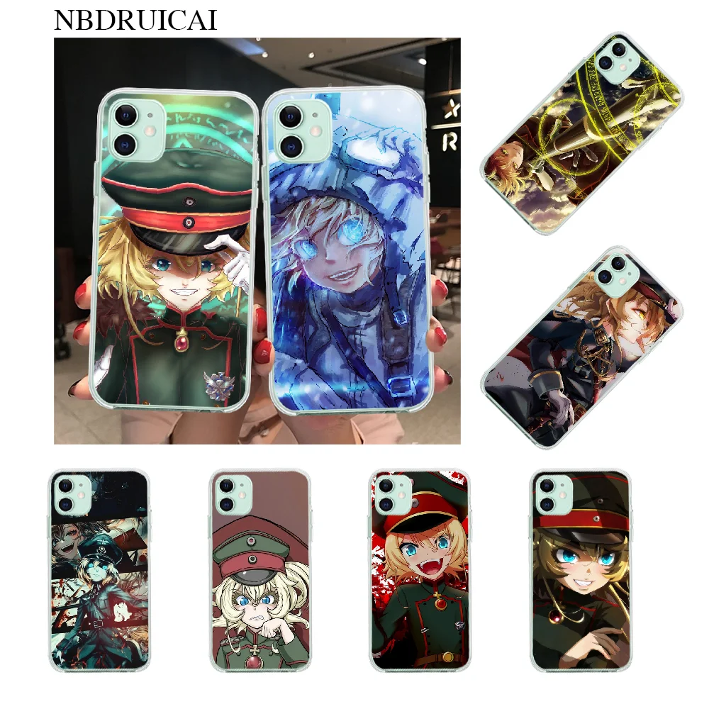 Чехол для телефона NBDRUICAI Japan Anime youjo senki iPhone 11 pro XS MAX 8 7 6 6S Plus X 5S SE XR | Мобильные