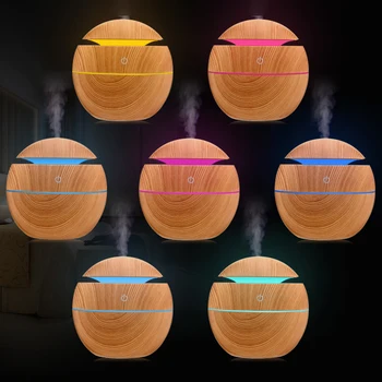 

Essential Oil Humidifier Diffuser Aromatherapy Round Freshener ABS USB Filter Sponge Healthy Humidification