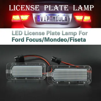 

Bafire 2 Pieces Led License Plate Light Lamps For Ford Focus 5D Mondeo Fiesta Car Truck License Number Plate Light For Ford