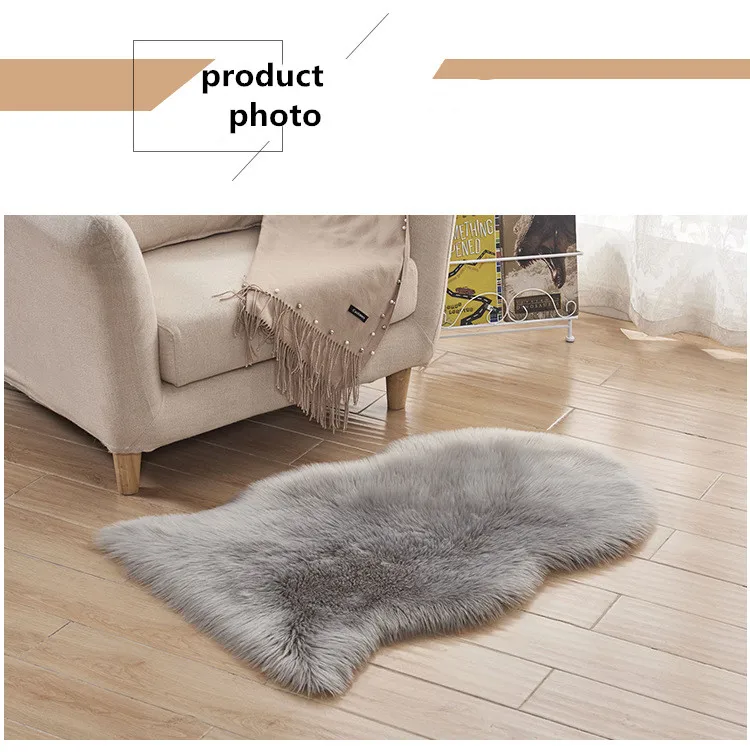  nordic long hair Cold-proof cushion (2)