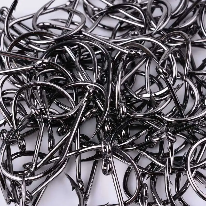 50pcs / 20pcs / Box Circle Carp Eyed Fishing Hook Size 2-22# Ring eye Japan Fishhooks Fishing Hooks Single Jig Fish Hook Tackle 50pcs / 20pcs / Box Circle Carp Eyed Fishing Hook Size 2-22# Ring eye Japan Fishhooks Fishing Hooks Single Jig Fish Hook Tackle