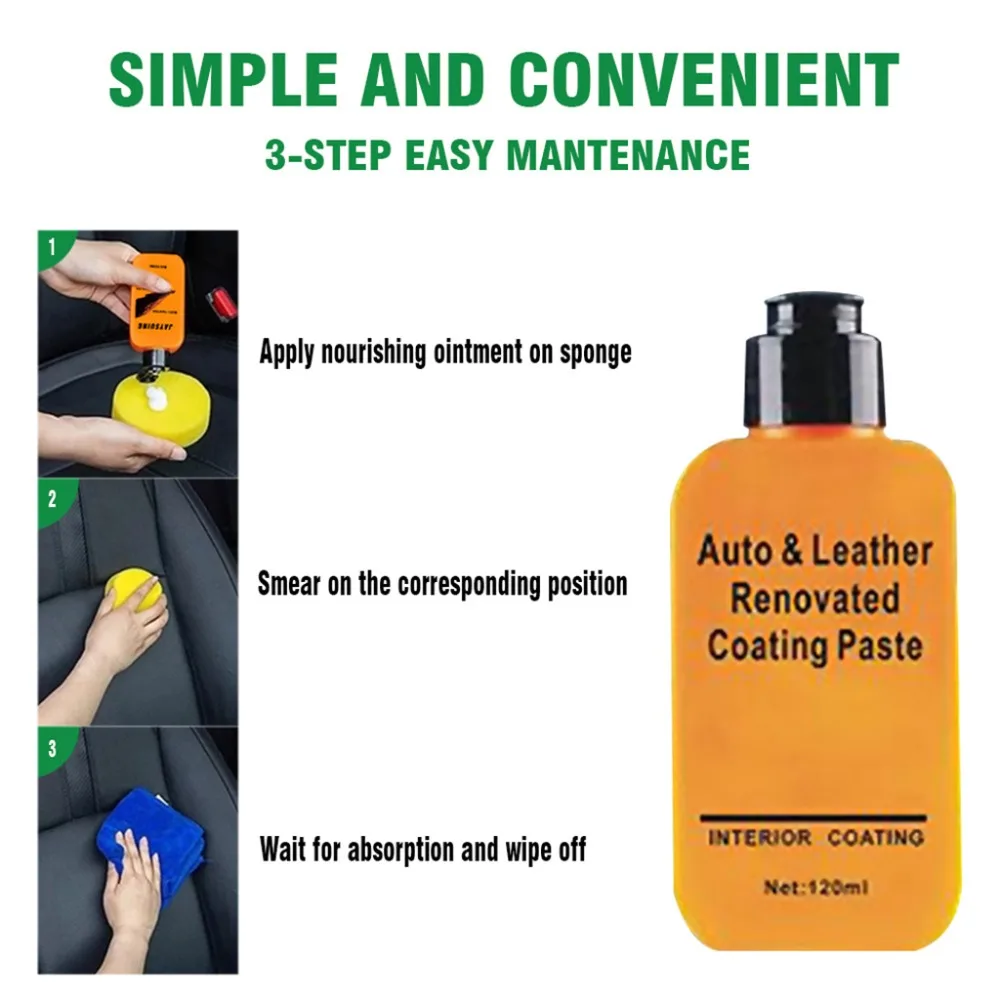 Auto Leather Renovated Coating Paste Maintenance Agent Seat Car Care