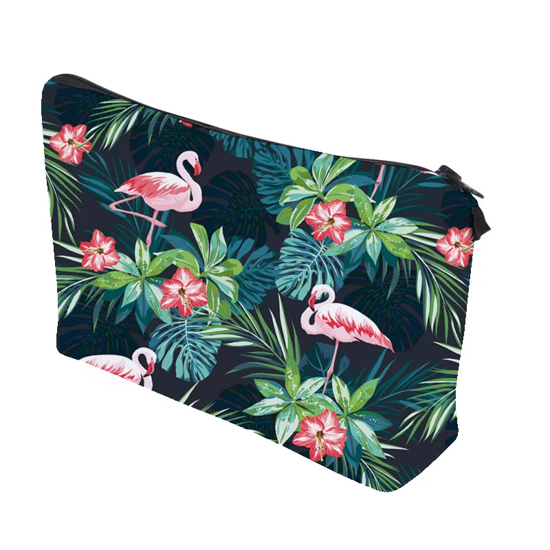 

Digital Printing Amazon New Rainforest Bird Cartoon Cosmetic Bag