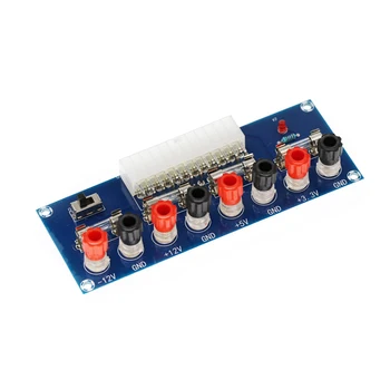 

Multiple Output Channel Breakout Board ATX Port Computer Power Plastic Gasket High Efficiency Office Home Practical Transmission