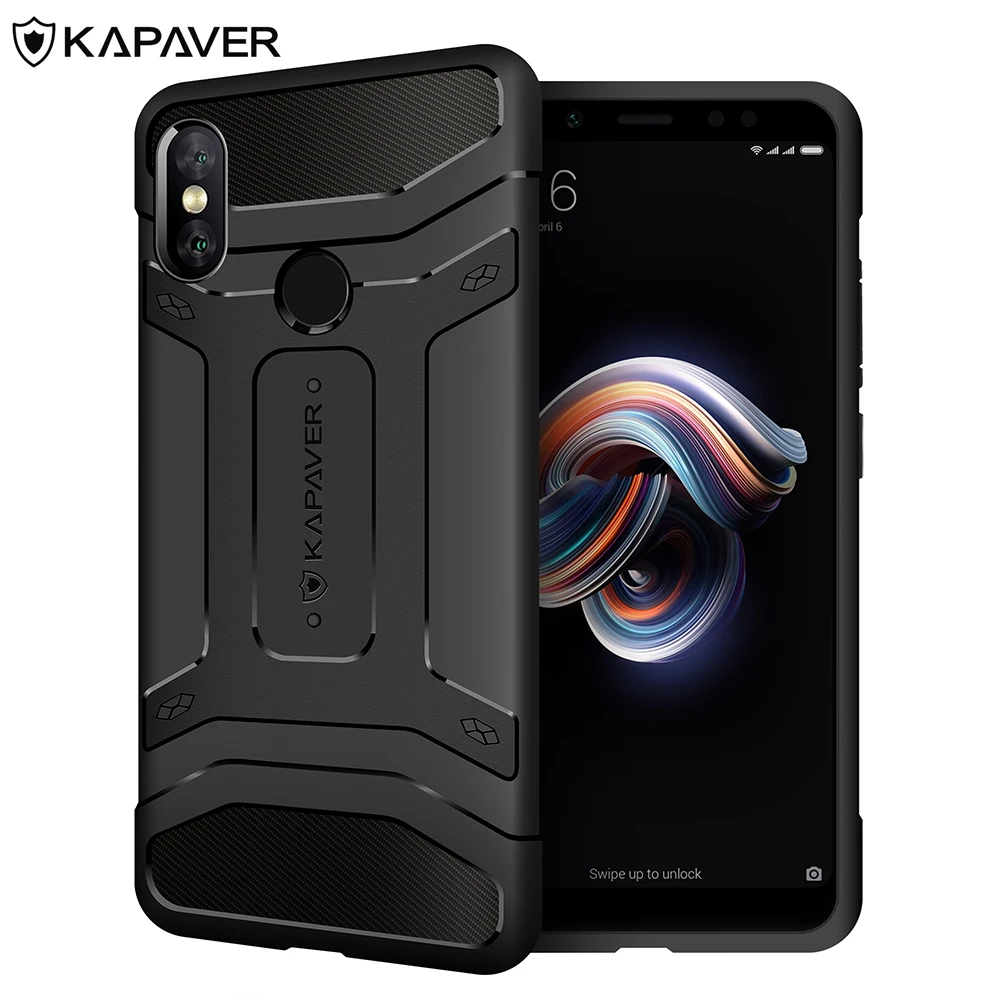 Роскошный Официальный чехол KAPAVER для телефона Xiaomi Redmi Note 5 Pro Прочный