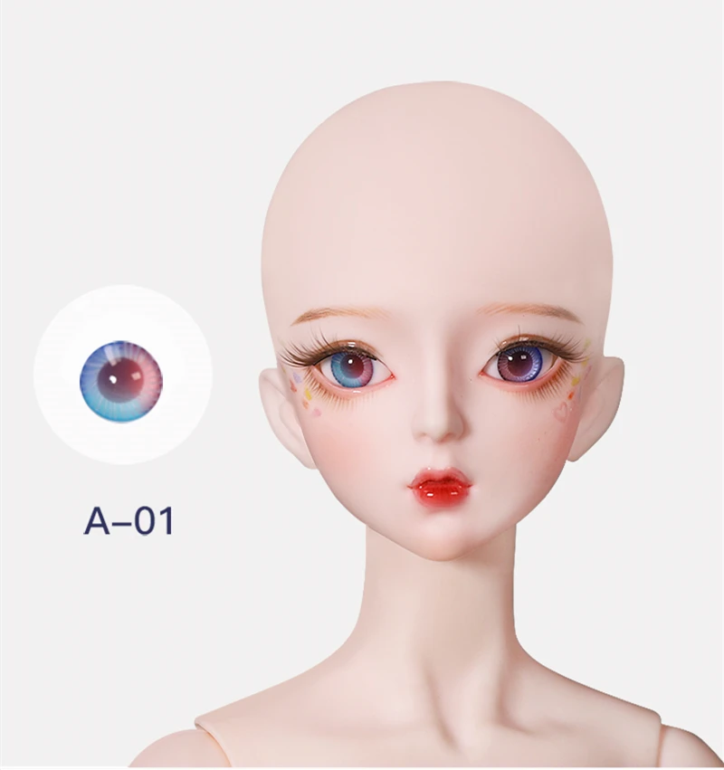DBS 1/3 bjd кукла глазное яблоко 14 мм для 60 см bjd кукла, только глазное яблоко без куклы без головы