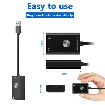 

AI Smart Voice Translator Search Voice to Text Sound Card USB Adaptor Support 24 Languages
