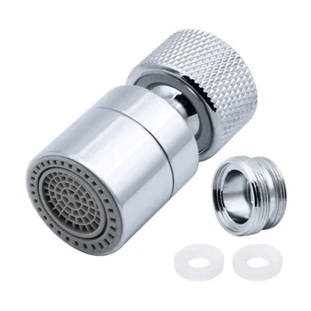 

New Brass Water Saving Tap Faucet Aerator Sprayer Attachment with 360-Degree Swivel Kitchen bathroom faucet accessories