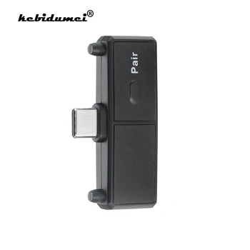 

kebidumei Type-C Bluetooth Transmitter V5.0 A2DP SBC Low Latency With Mic For Switch For PS4 TV PC USB Type-C Wireless Adapter