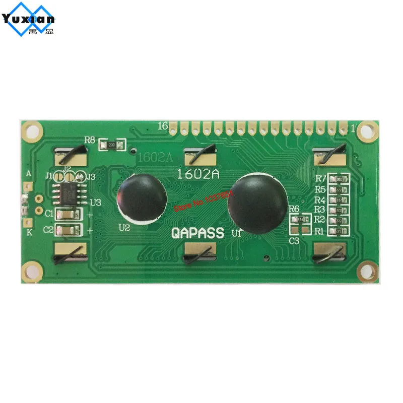 ЖК модуль 1602 16*2 1602a экран дисплея 3 В в SPLC780D1 HD44780 80*36 мм|screen module|screen lcdscreen display |