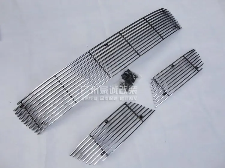 Передняя решетка из алюминиевого сплава для Mitsubishi Outlander 2009 2010 2011 2012|grill trim|front grill for
