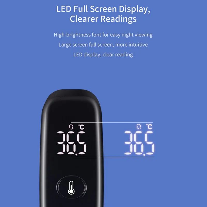 Новейший T09 светодиодный полноэкранный умный термометр для тела 1S мгновенная Мера Инфракрасный цифровой измеритель температуры для детей и взрослых