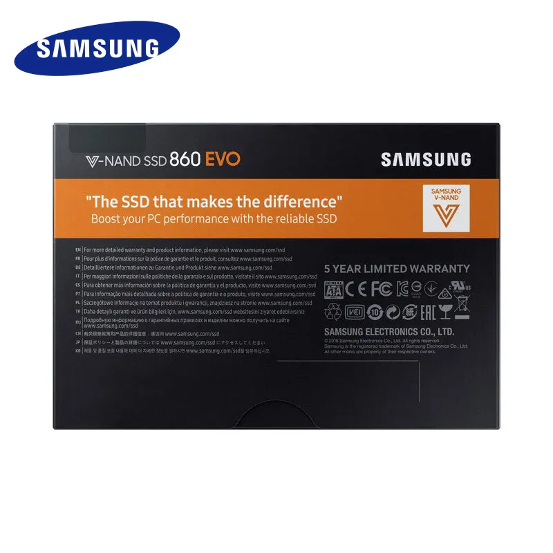 Goedkoop Samsung Ssd 860 Evo 250 Gb 500 Gb Interne Solid State Drive Hdd Hard Drive SATA3 2.5 Inch Notebook desktop Snelheid Tot 560 Mb s