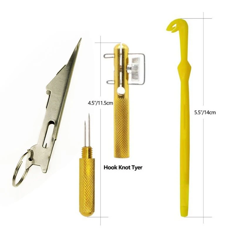 diy fishing knot tying tool