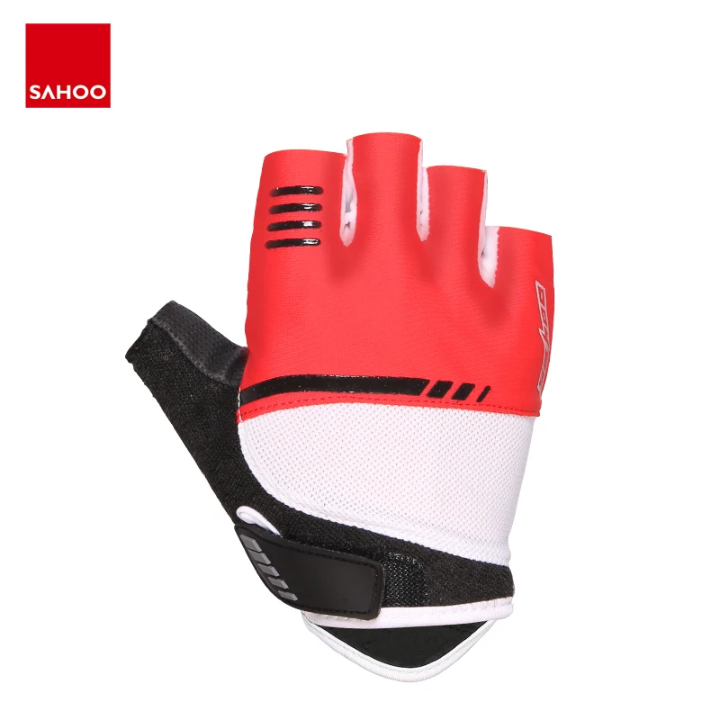 Sahoo 411429 Summer Mountain Road Breathable Non-slip Half Finger Cycling Bike Bicycle Gloves Mittens EVA Padded For Gym Fitness | Спорт и