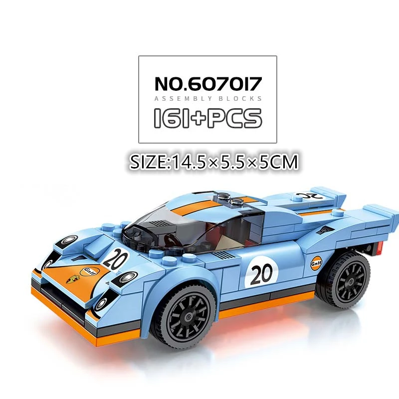 Speed Champions Technic City Assemble autos model Building Blocks supercar city Racing Car Bricks Toys for Children small bricks