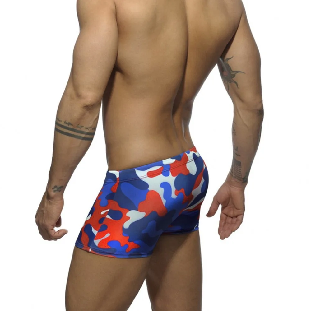  Men's sexy underwear camouflage breathable comfortable transparent jersey bikini swimsuit push up men string homme sexy 20J7 (22)