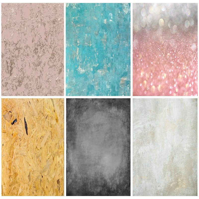 

SHENGYONGBAO Abstract Texture Vinyl Photography Backdrops Props Vintage Portrait Grunge Photo Background 210203MN-02