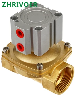 

Normally Closed Pneumatic for Water Oil Air Gas Air Cylinder Vacuum Air control Electric Solenoid Valve DN15/20/25/35/40/50