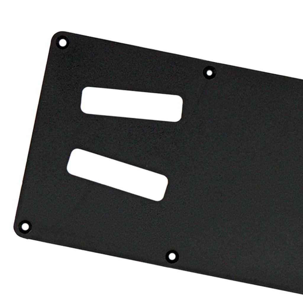 Electric Guitar Parts Back Cover Protector Plate Tremolo Cavity Cover Black