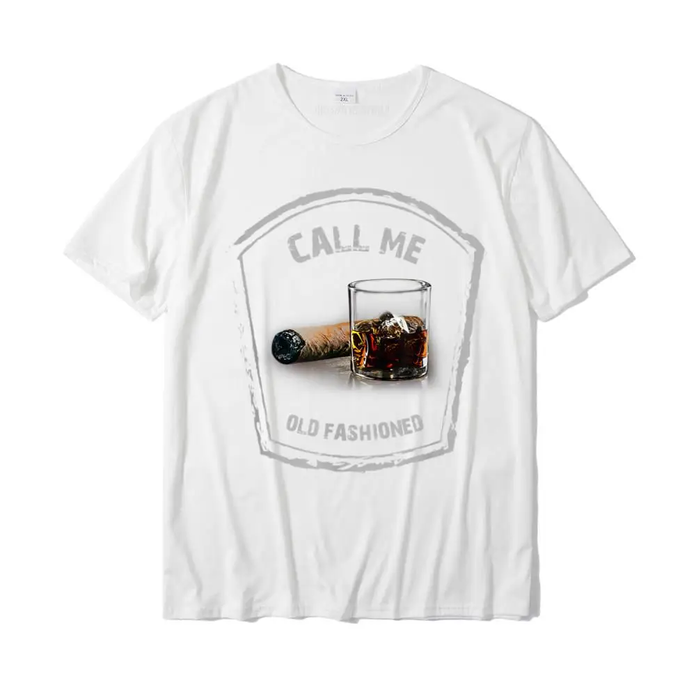 NormalNormal Short Sleeve Tops Tees ostern Day 2021 Discount O Neck 100% Cotton Tee Shirt Men Top T-shirts Design Call Me Old Fashioned Whiskey Vintage Funny T Shirt T-Shirt__MZ16030 white