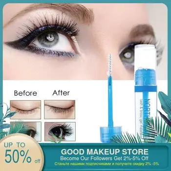 

1PC Transparent Waterproof Makeup Eyelash Long Curling Mascara Eye Lashes Extension Fast Dry White Eyelashes Mascara Lengthening