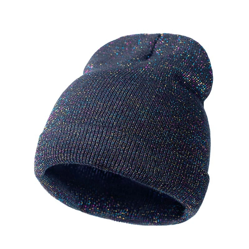 Shine Skullies & Beanies модные женские и мужские вязаные шапки в стиле хип хоп зимние