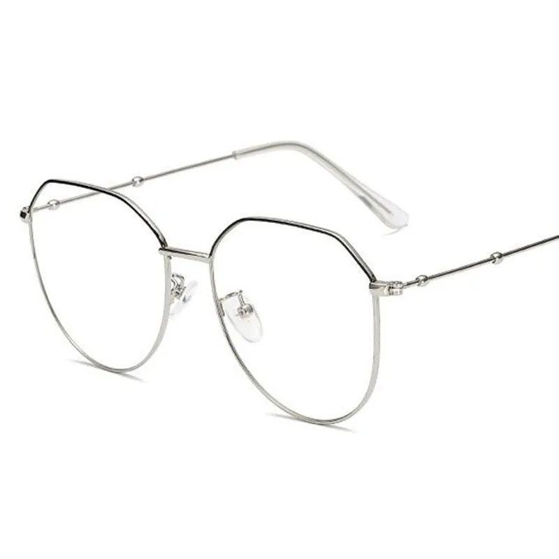 Metal Irregular Polygon Myopia Eyeglasses Women Men Prescription Spectacles Eyewear -0.5 -0.75 -1 -1.25 -1.5 -2 -2.5 -3 -3.5 -4 5